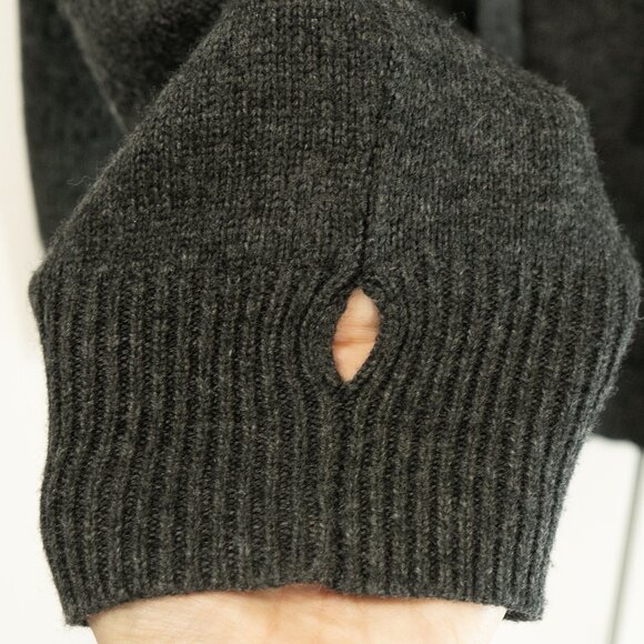 Zadig Voltaire Marky Hoodie Cashmere Star Sweater Intarsia Wool Luxury Pullover - Picture 7 of 15